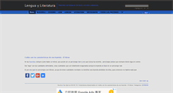 Desktop Screenshot of literaturaylengua.com